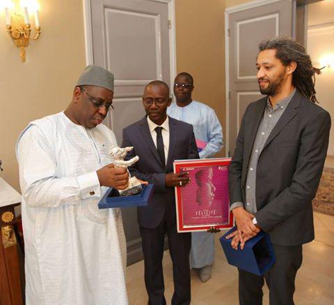 Alain GOMIS reçu par le Président Macky SALL