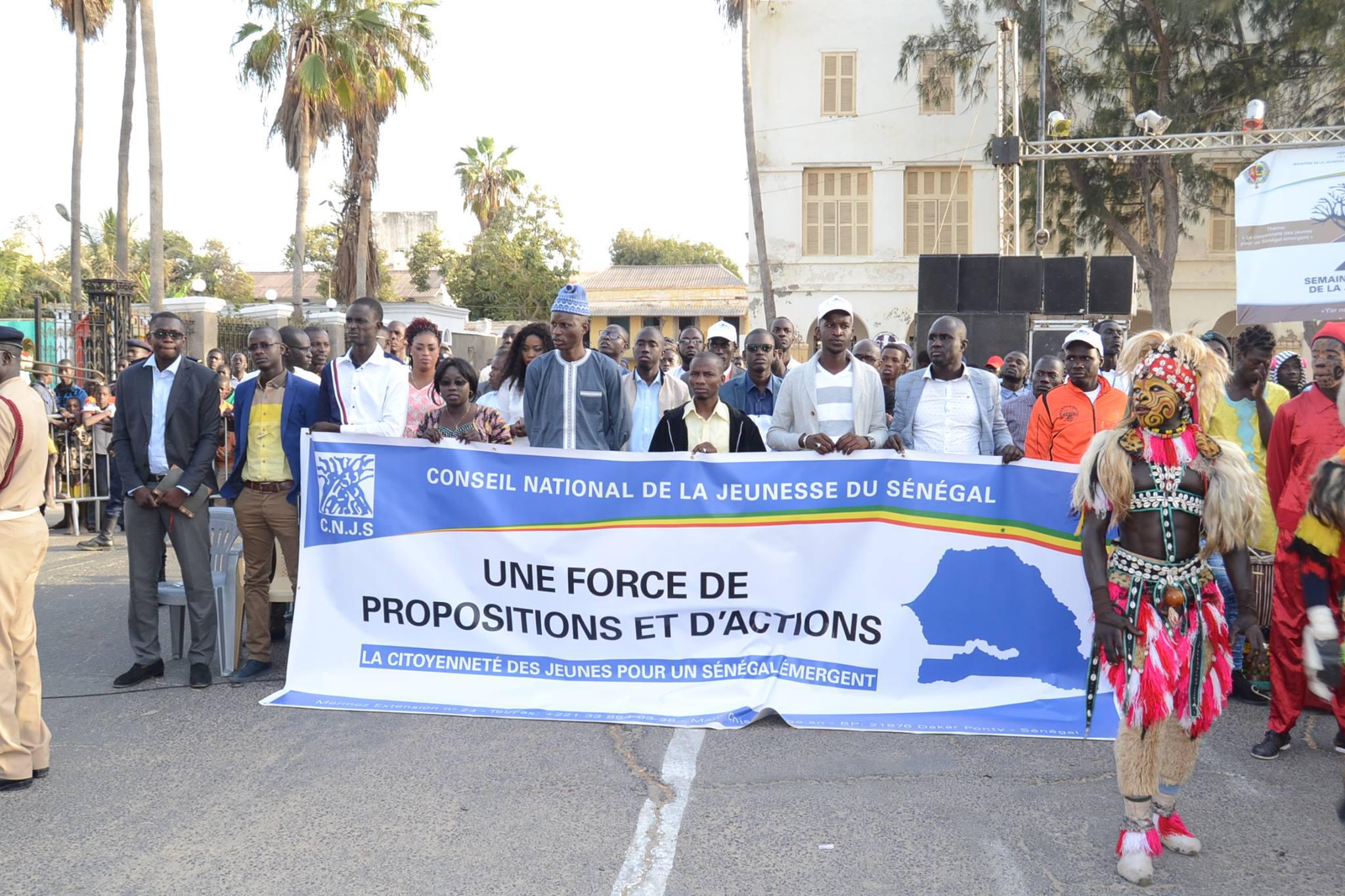 Le Conseil National de la Jeunesse du Sénégal (CNJS) se réjouit du bon déroulement des Semaines Régionales de la Jeunesse édition 2017.