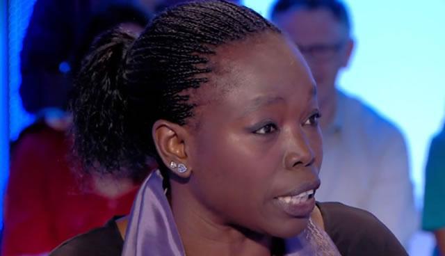 Fatou Diome, docteur honoris causa de l'Université de Liège.
