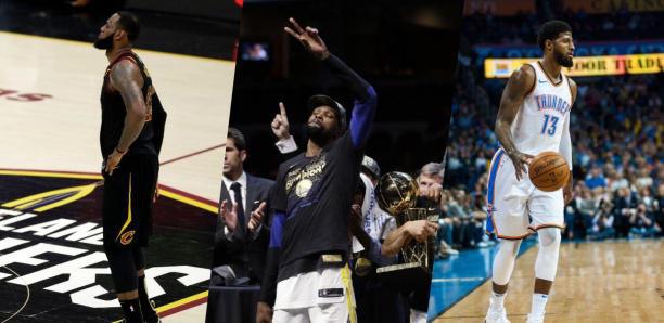 James, Durant, George... Les 10 principaux joueurs libres en NBA