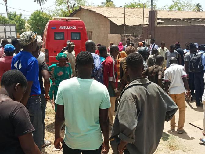 Accident à Santhiaba de Ziguinchor: Un pan de remorque tue un mécanicien vendeur de pièces détachées