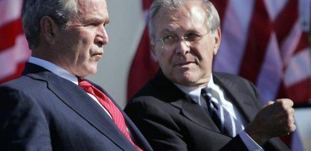 Donald Rumsfeld, l'homme de la guerre en Irak, est mort
