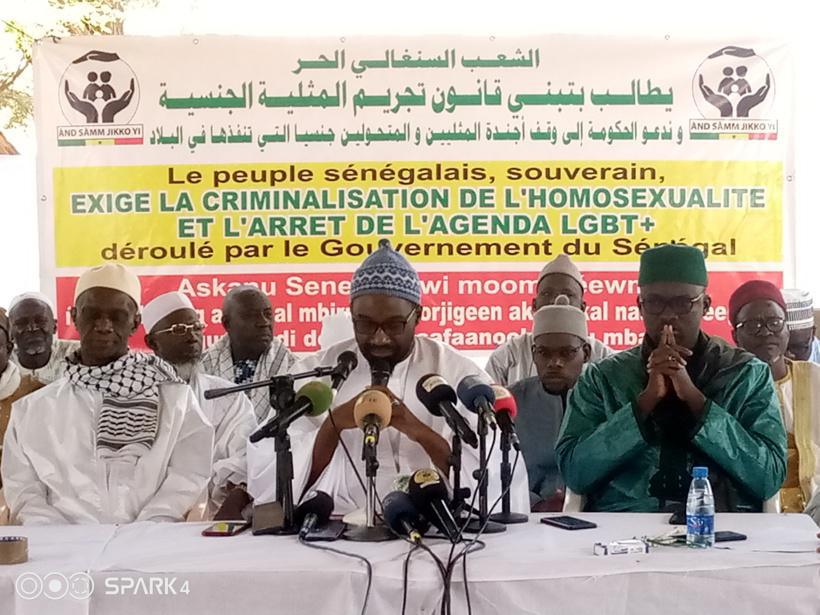 Assemblée nationale: And Samm jikko yi veut une loi criminalisant l'homosexualité