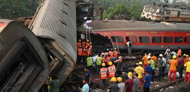 Inde: au moins 288 morts dans une catastrophe ferroviaire