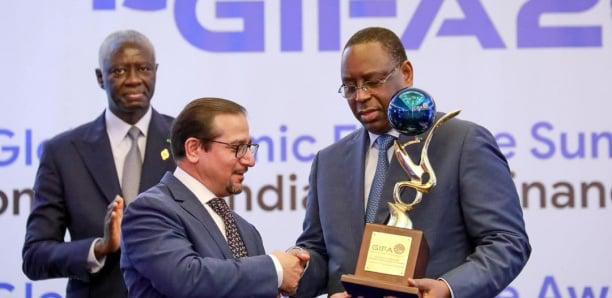 Le Prix mondial du leadership en finance islamique remis à Macky Sall