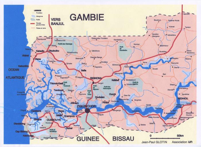 Casamance : retour progressif de la paix à Boutoupa-Camaracounda