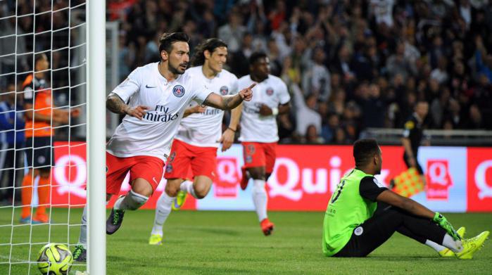 Ligue 1 : le PSG champion de France Les Parisiens sont champions de France de Ligue 1 de football grâce à leur victoire 2 à 1 contre Montpellier ce samedi soir.