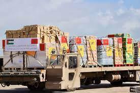 Le Maroc envoie de l’aide humanitaire aux populations de Gaza