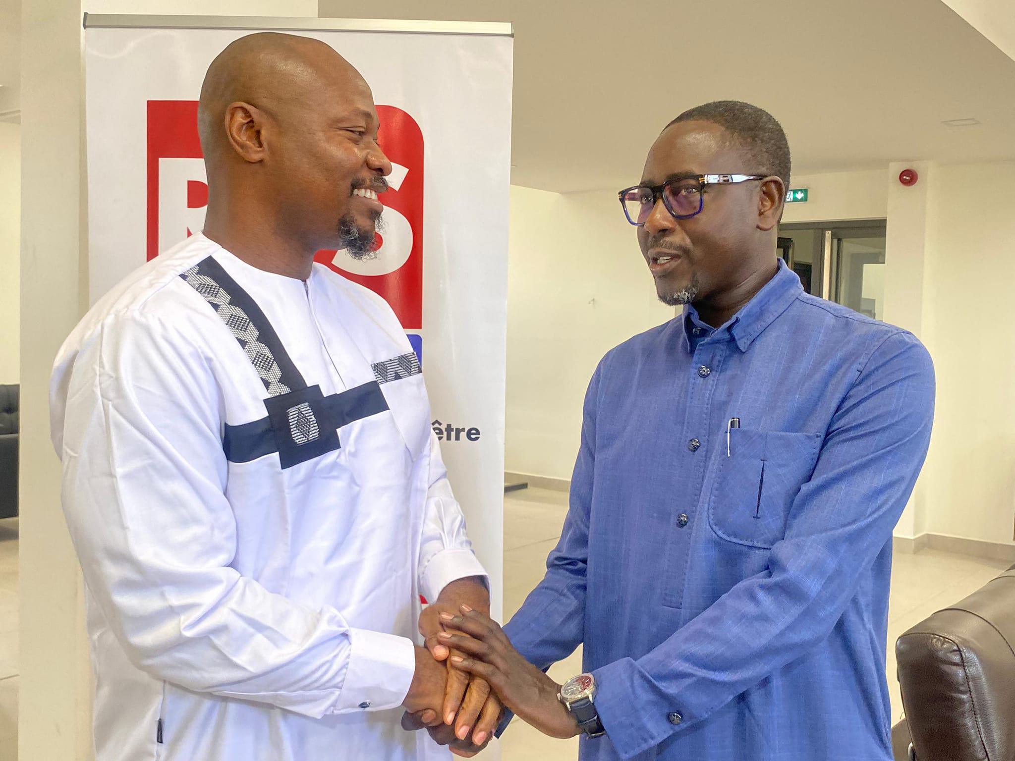 Guy Marius Sagna rencontre Pape Alé Niang et parle des « mines » tendues au nouveau DG de la RTS