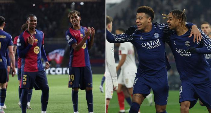 Ligue des Champions : Le Barça écrase Dortmund, le PSG domine Aston Villa