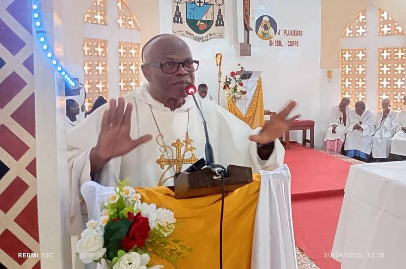 Pâques à Kolda : Mgr Jean Pierre Bassene appelle à suivre la lumière du Christ ressuscité