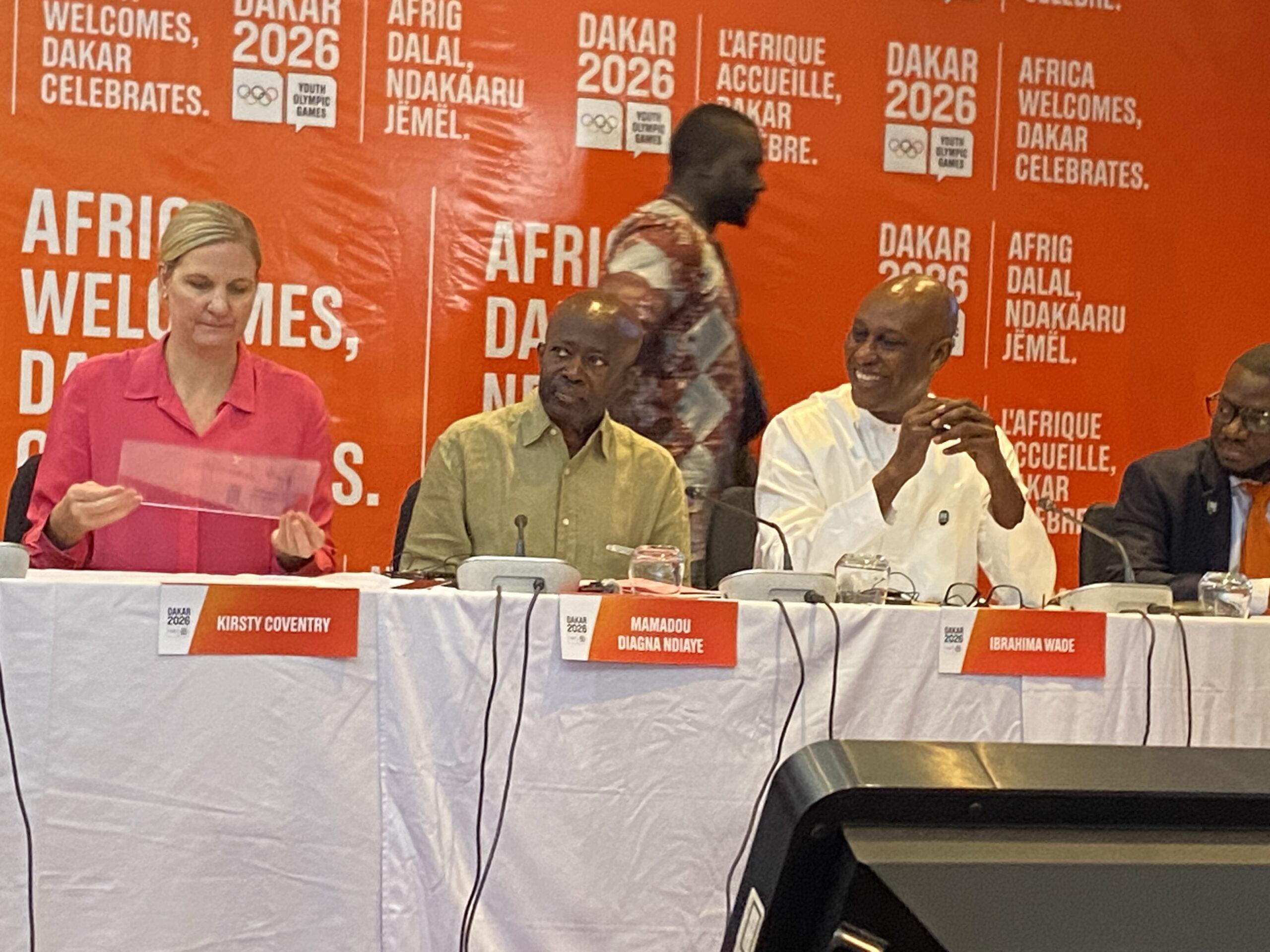 JOJ Dakar 2026 : Diagna Ndiaye et Ibrahima Wade rassurent sur l’état d’avancement