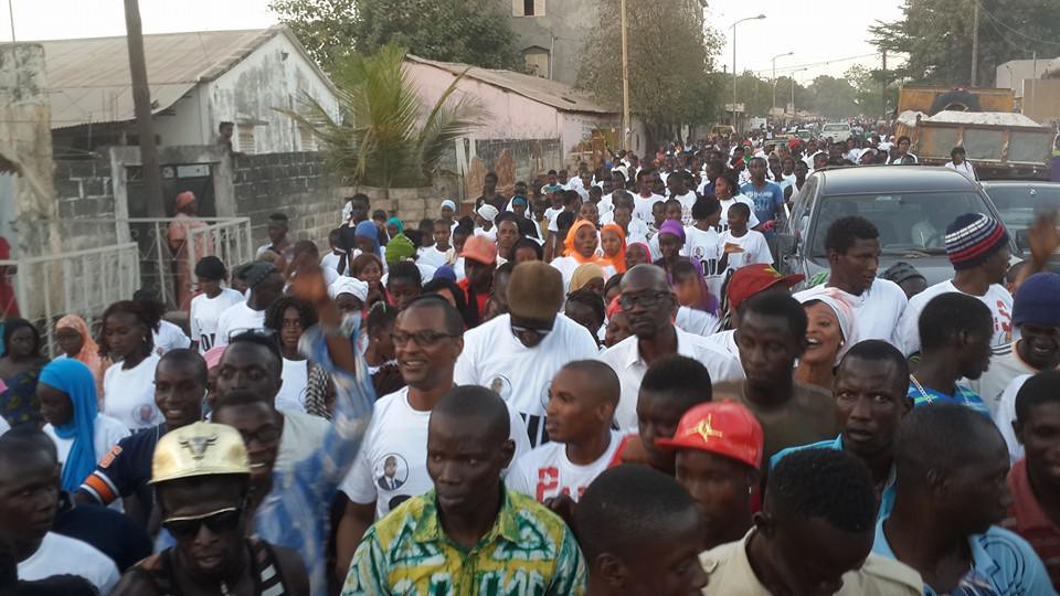 les images et video KOLDA : clôture campagne  du referendum : Elhadji Mamadou Diao dit « mame boye » mobilise.