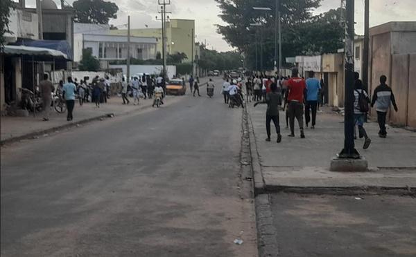 Navétane à Thiès- Vive tension au stade Maniang Soumaré: jets de grenades lacrymogènes et de pierres