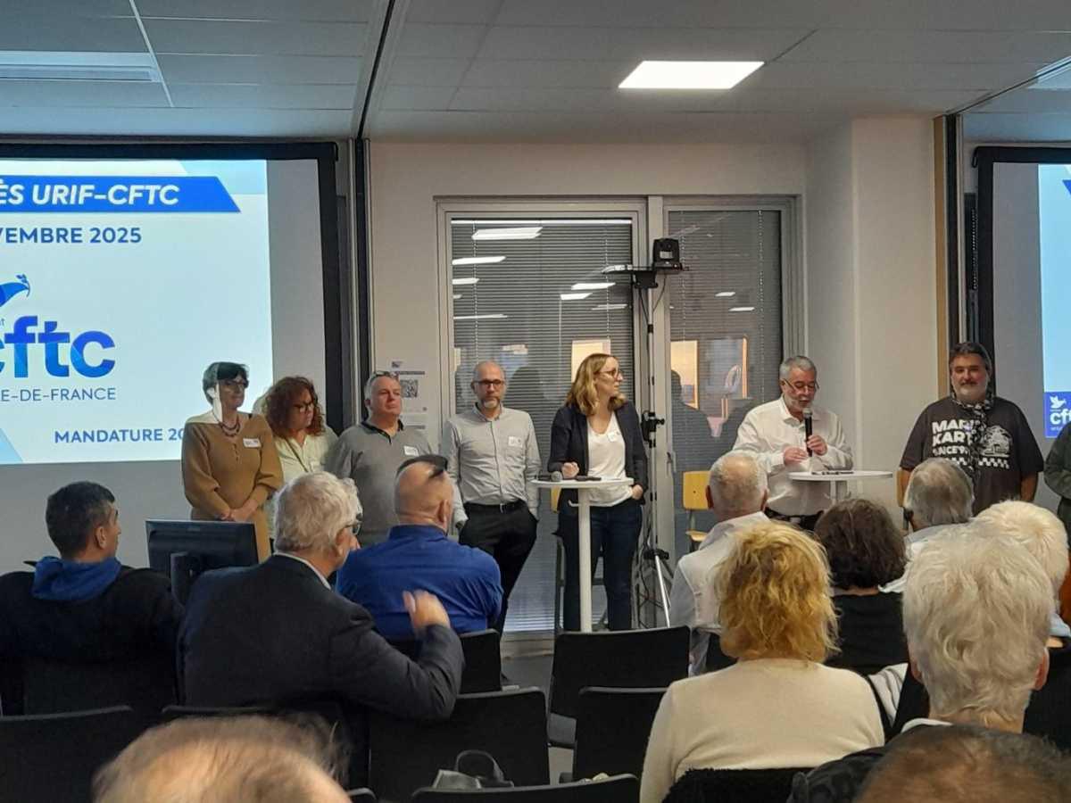 Une nouvelle équipe à l'URIF-CFTC !
