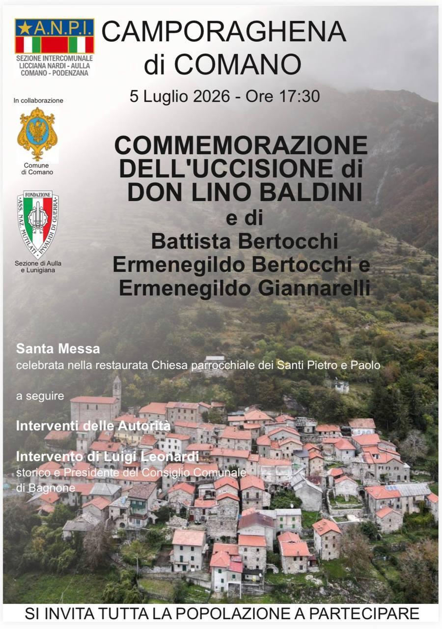Commemorazione dell'uccisione di Don Lino Baldini (dalle ore 17:30)