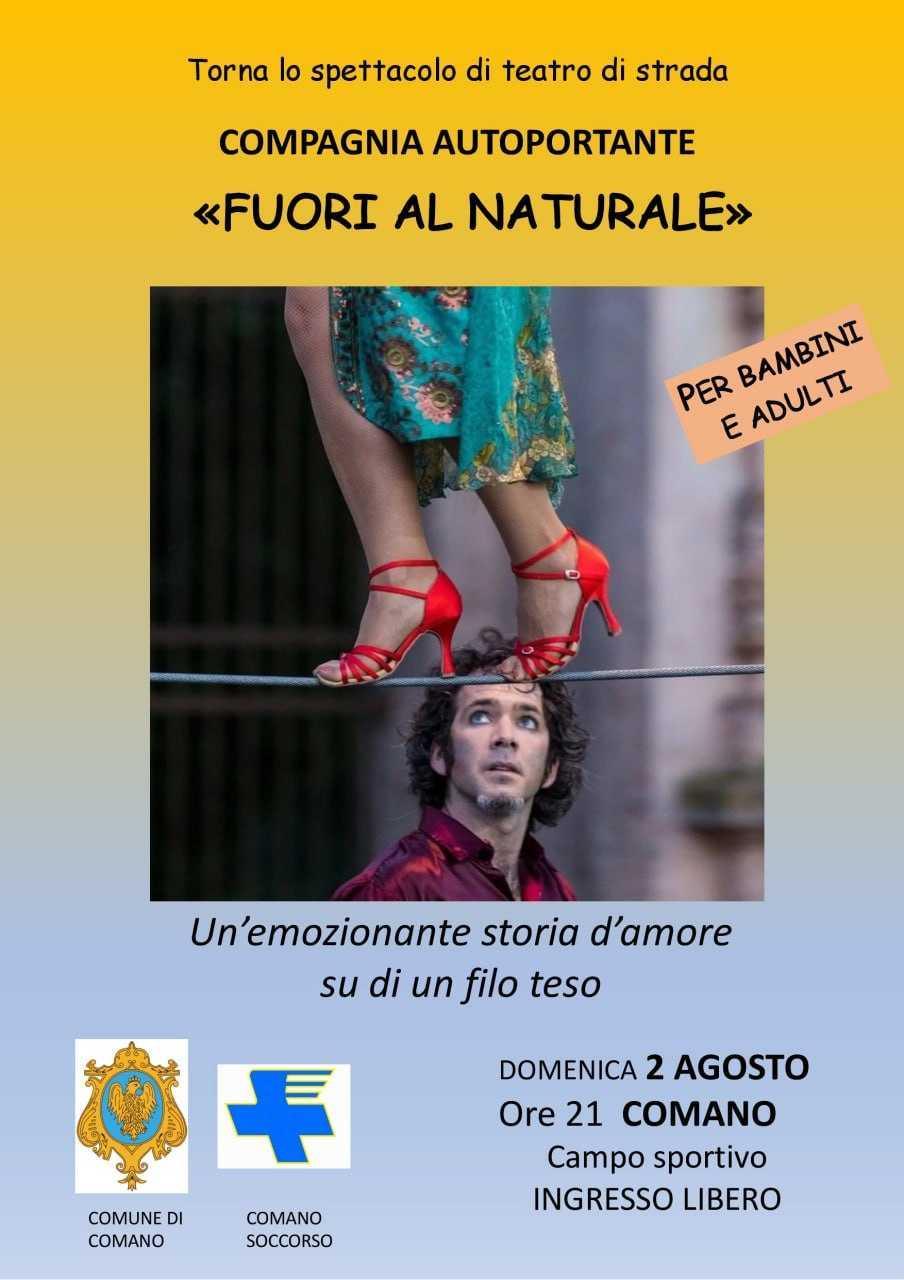 Spettacolo "Fuori al Naturale" (Inizio ore 21.00)