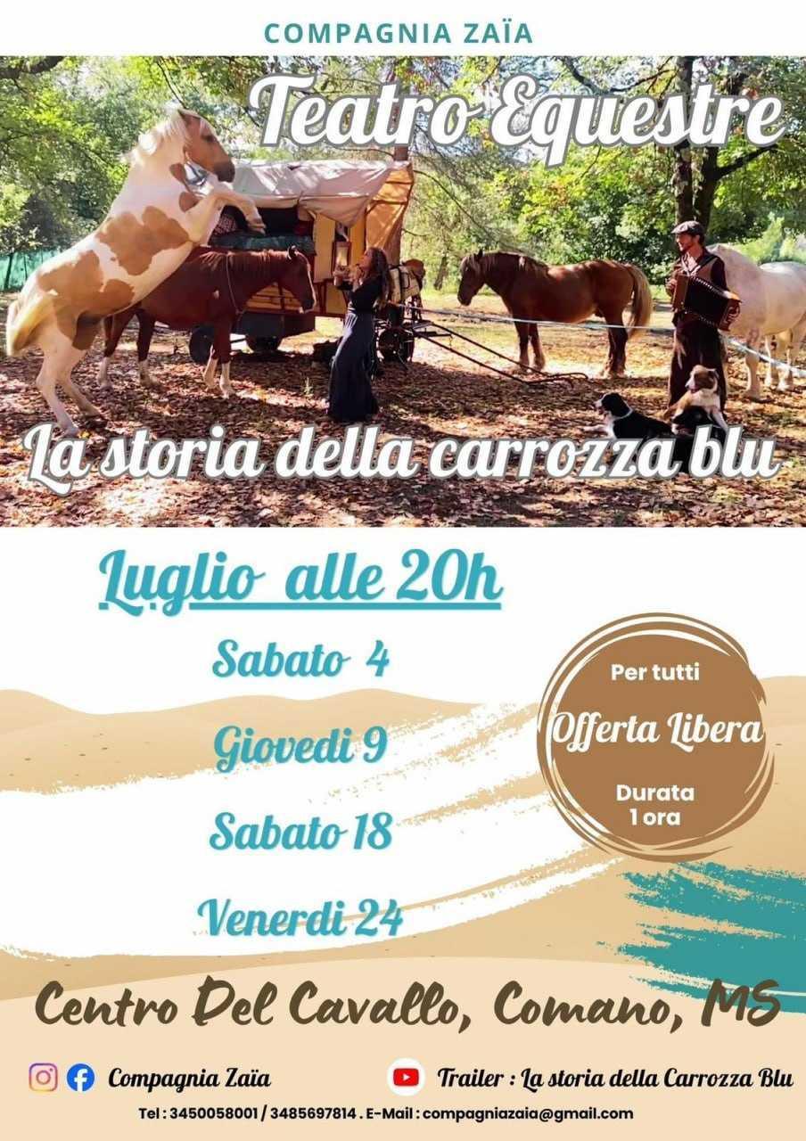 Teatro Equestre - La storia della carrozza blu (inizio ore 20:00)