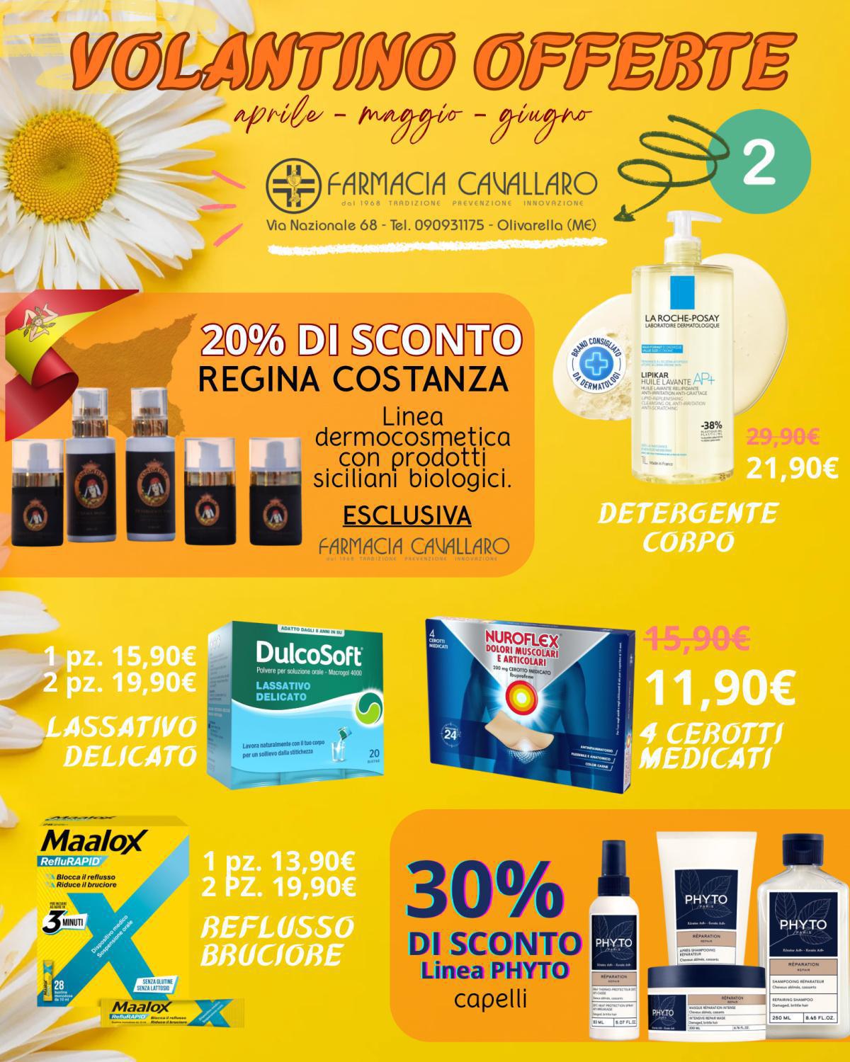💐 Offerte aprile - giugno