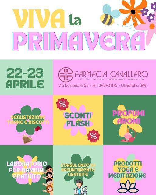 Evento di Primavera! Evento di Primavera!