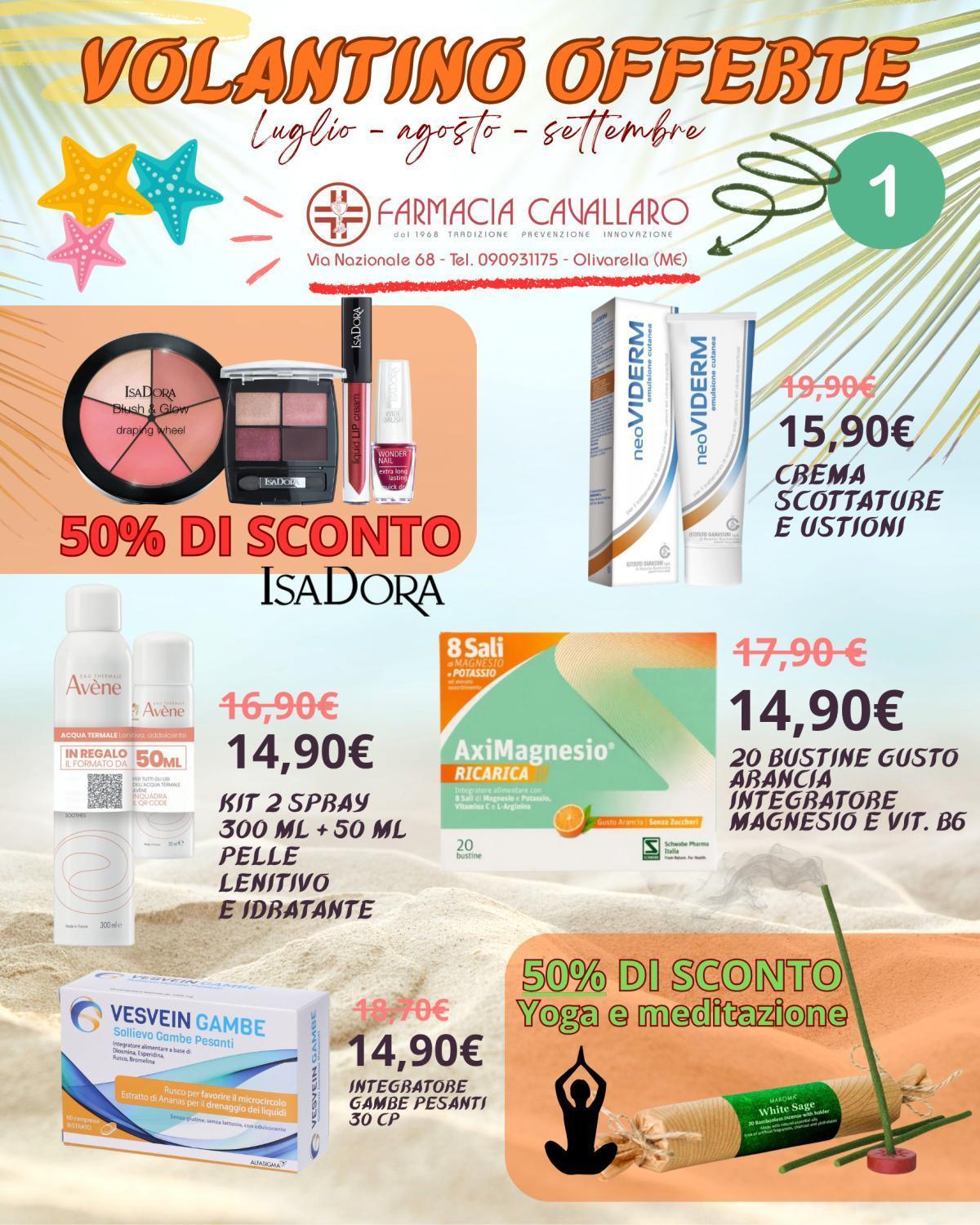  💐 Offerte luglio - settembre