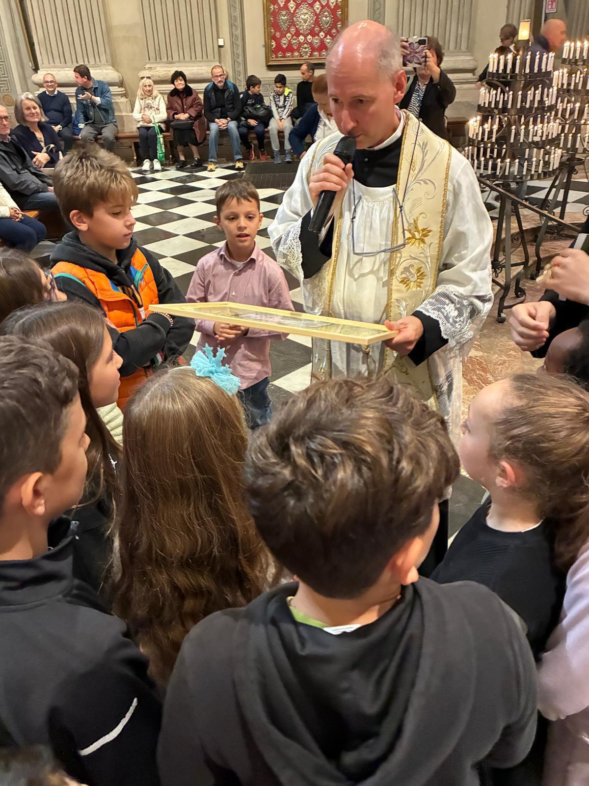 Pellegrinaggio a Caravaggio dei bambini dell'Iniziazione Cristiana e delle loro famiglie Pellegrinaggio a Caravaggio dei bambini dell'Iniziazione Cristiana e delle loro famiglie