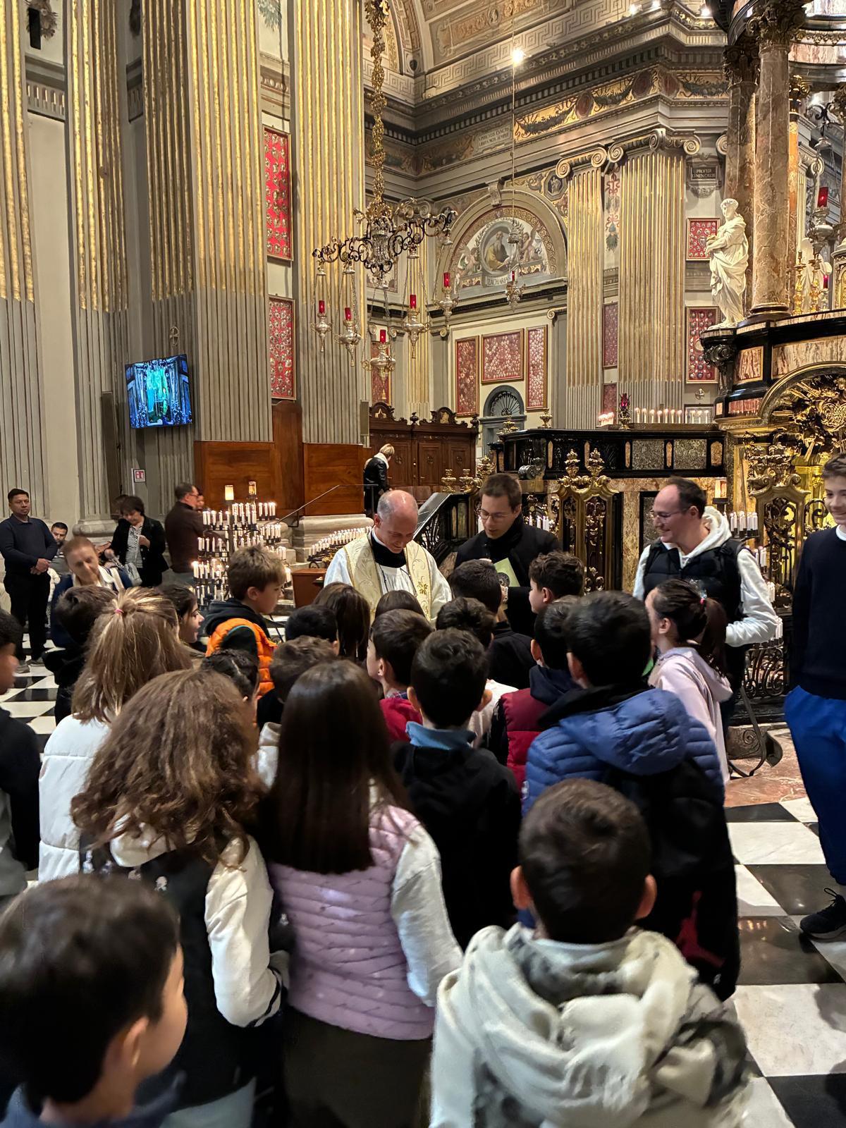 Pellegrinaggio a Caravaggio dei bambini dell'Iniziazione Cristiana e delle loro famiglie