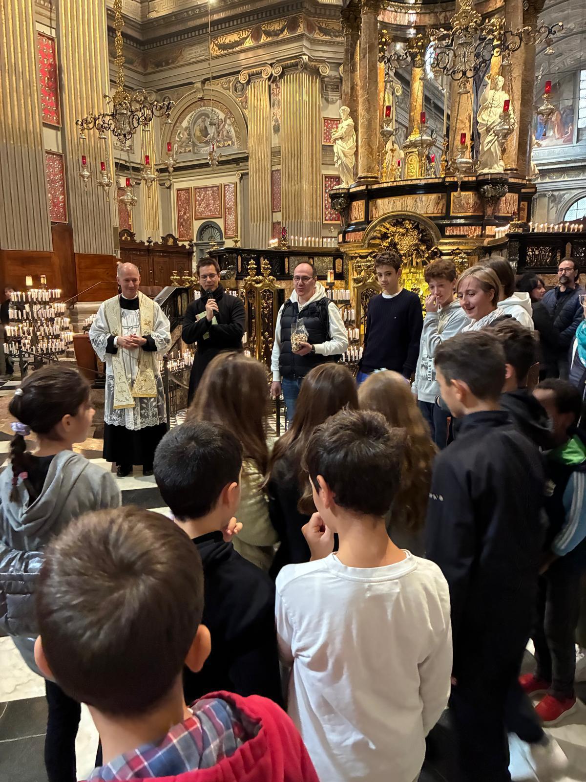 Pellegrinaggio a Caravaggio dei bambini dell'Iniziazione Cristiana e delle loro famiglie