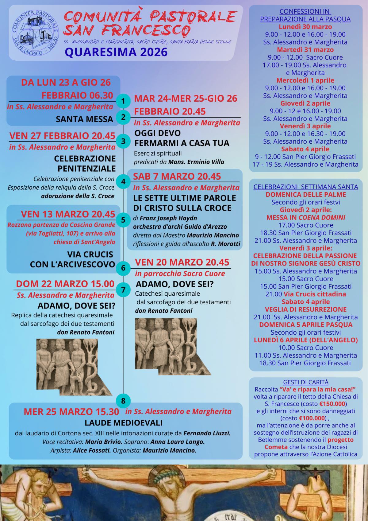 Percorso di quaresima 2026