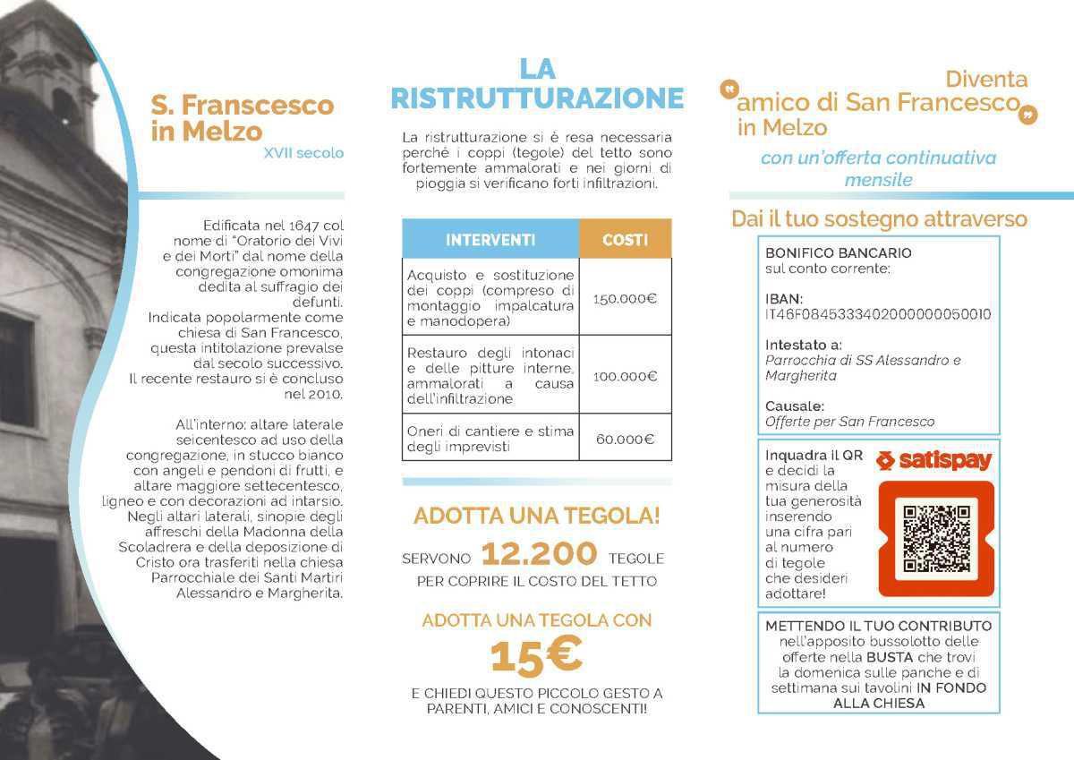 Va' e ripara la mia casa! Va' e ripara la mia casa!