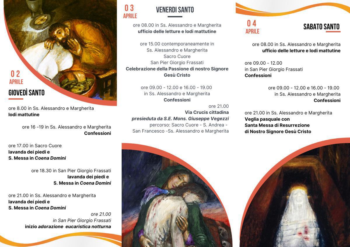 Triduo pasquale, Pasqua e lunedì dell’Angelo