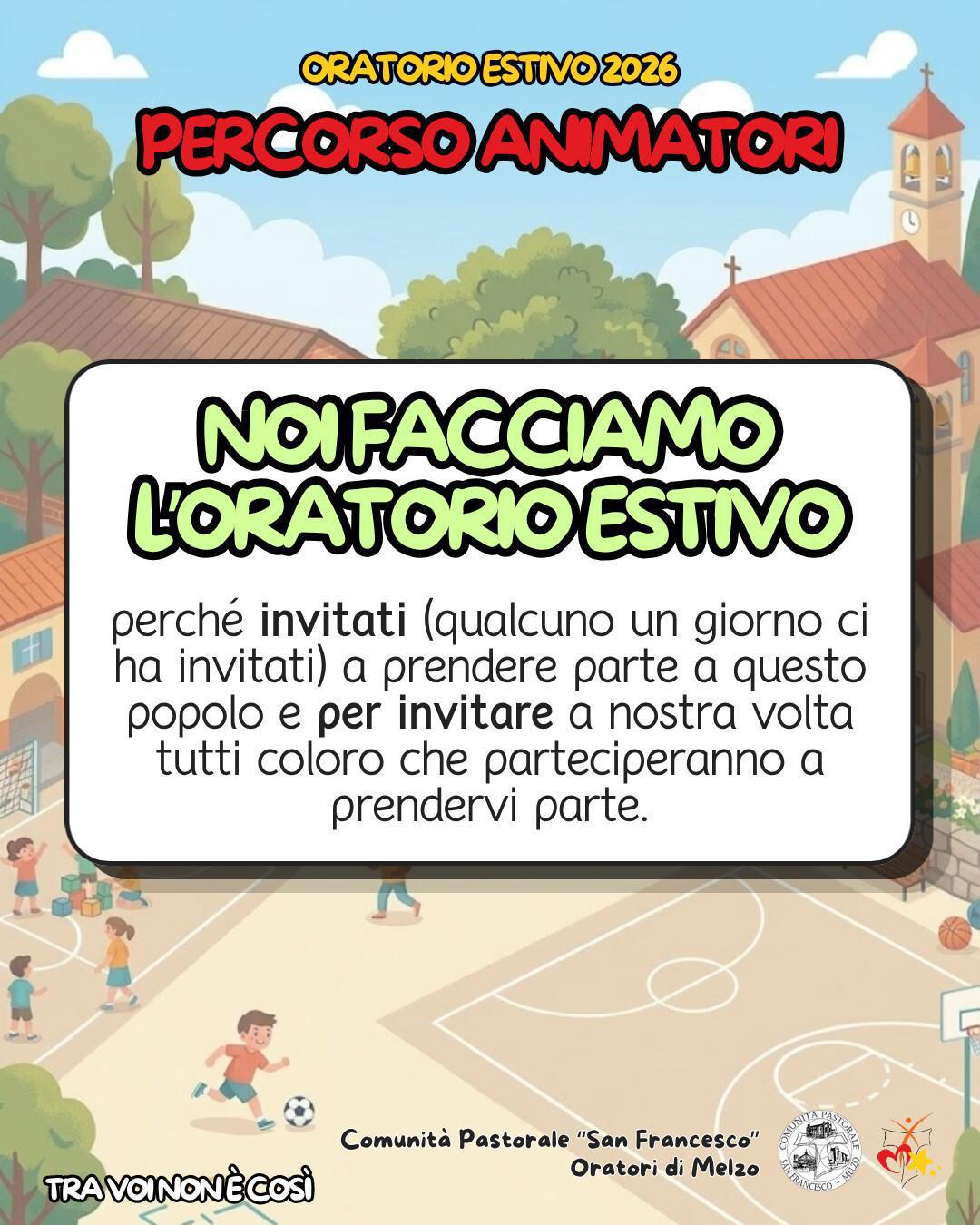 Animatori: Tra voi non è cosi - le 3 parole chiave