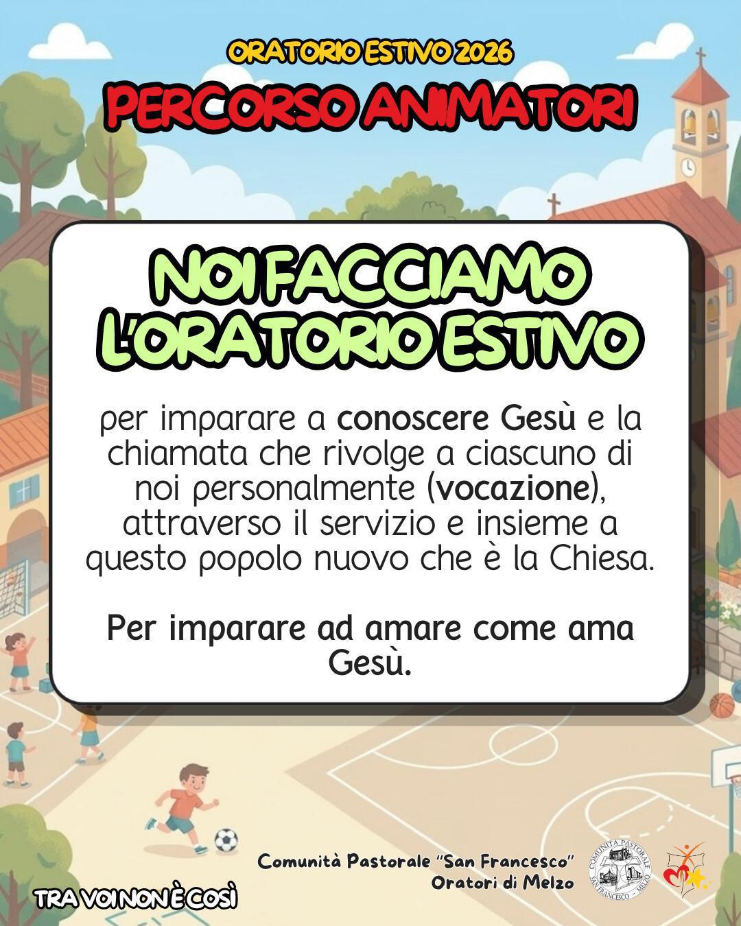 Animatori: Tra voi non è cosi - le 3 parole chiave