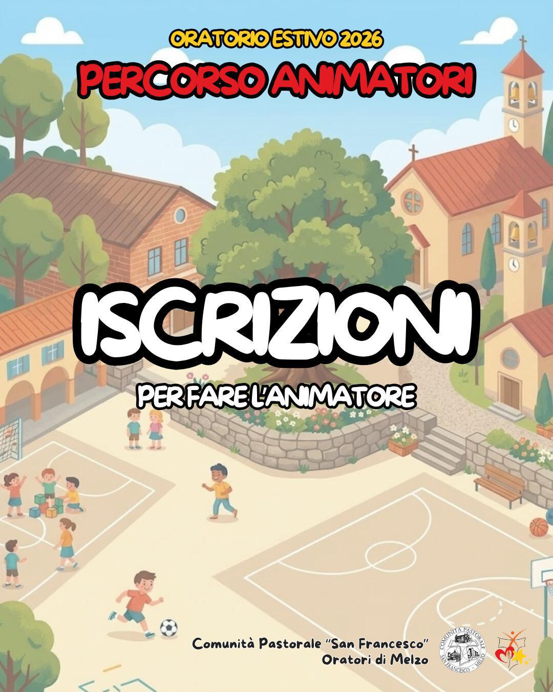 Animatori: Iscrizioni