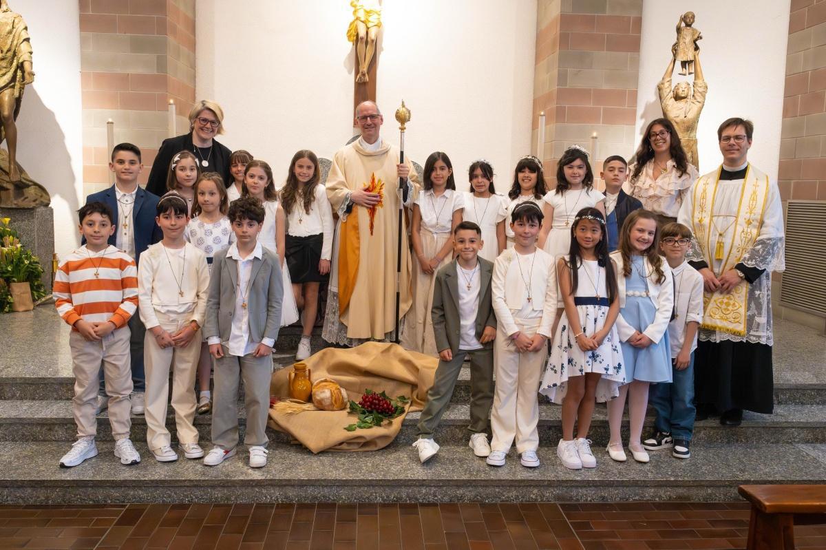 Le Prime Sante Comunioni dei bambini e delle bambine dell’Iniziazione Cristiana
