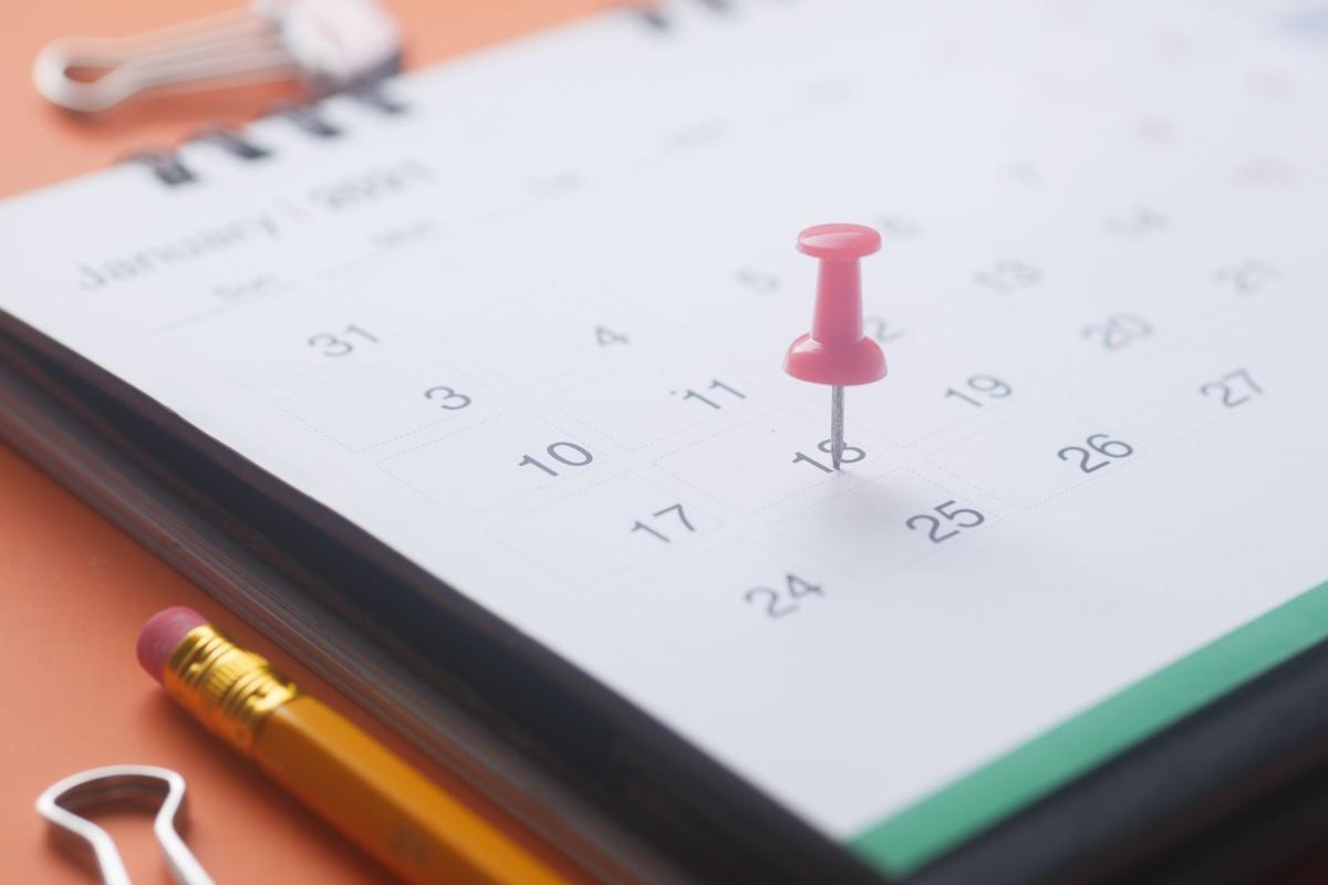 Calendario della Comunità pastorale