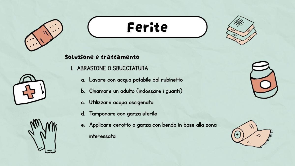 Attenzioni sanitarie
