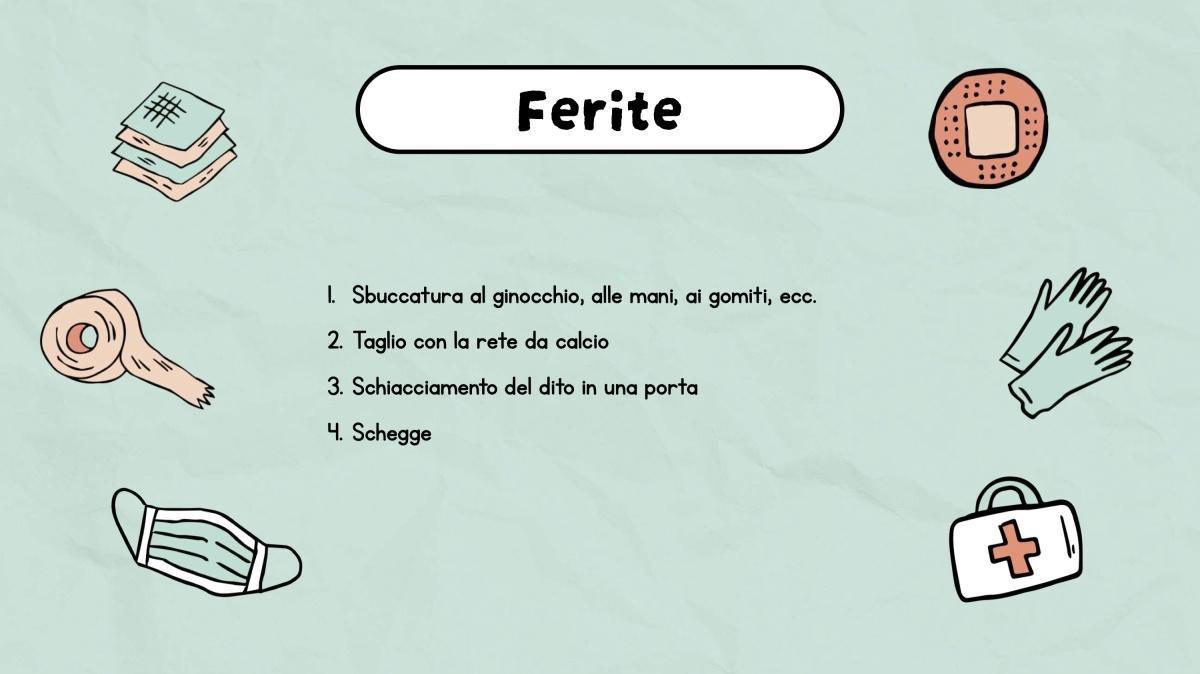 Attenzioni sanitarie