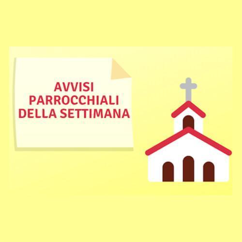 Avvisi dal 23 al 30 agosto