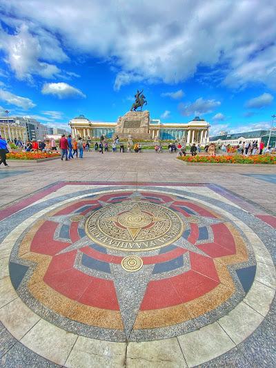The Zero Point of the Ulaanbaatar City