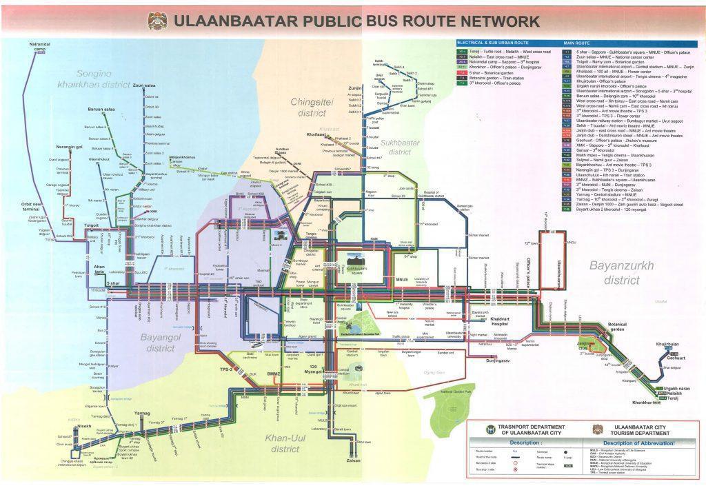 Ulaanbaatar Public Buses Guide Ulaanbaatar Public Buses Guide