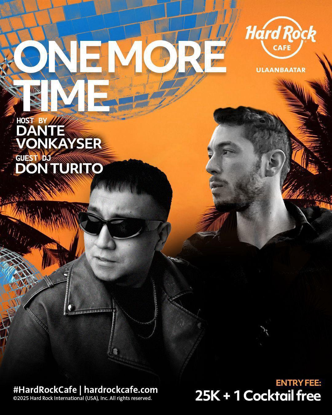 One More Time Event - NomadGO