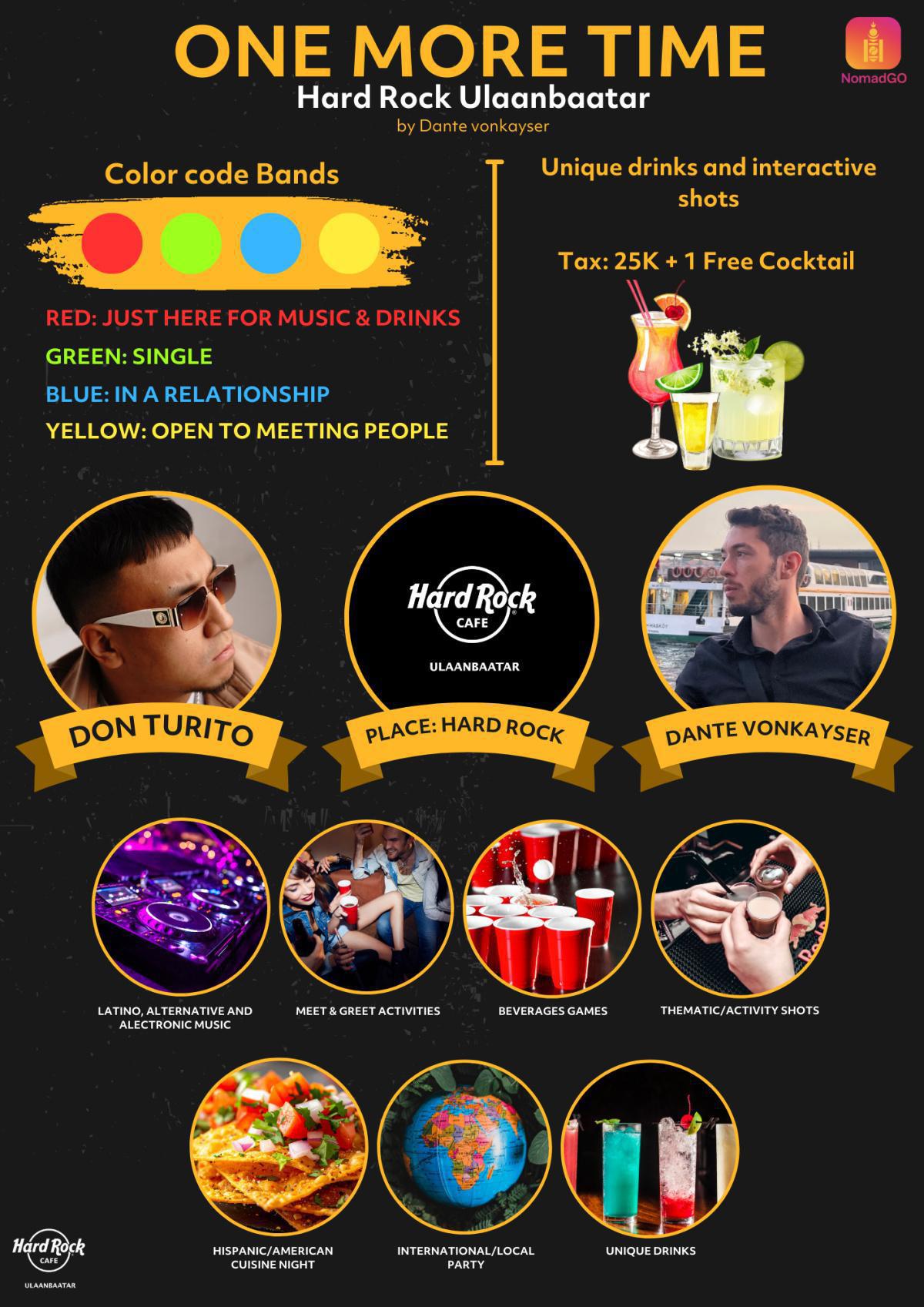 One More Time Event - NomadGO