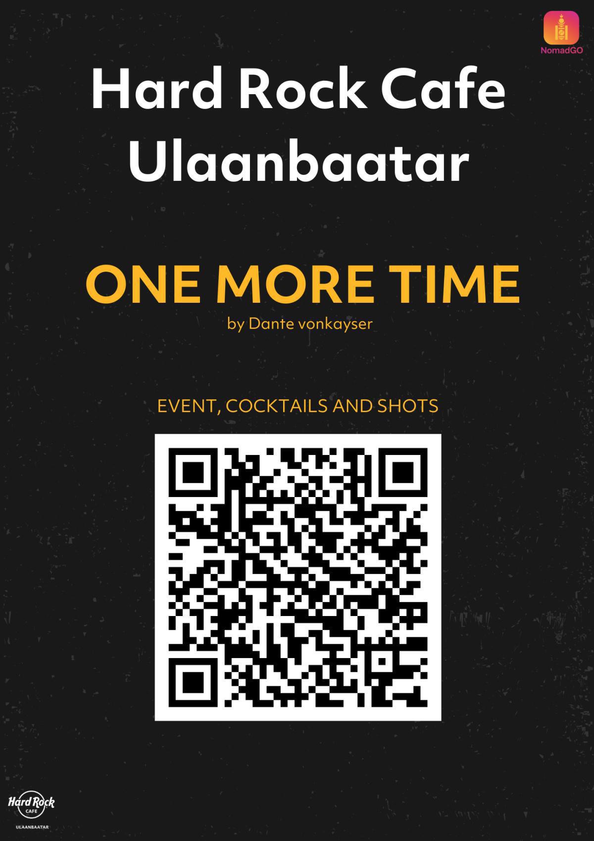 One More Time Event - NomadGO