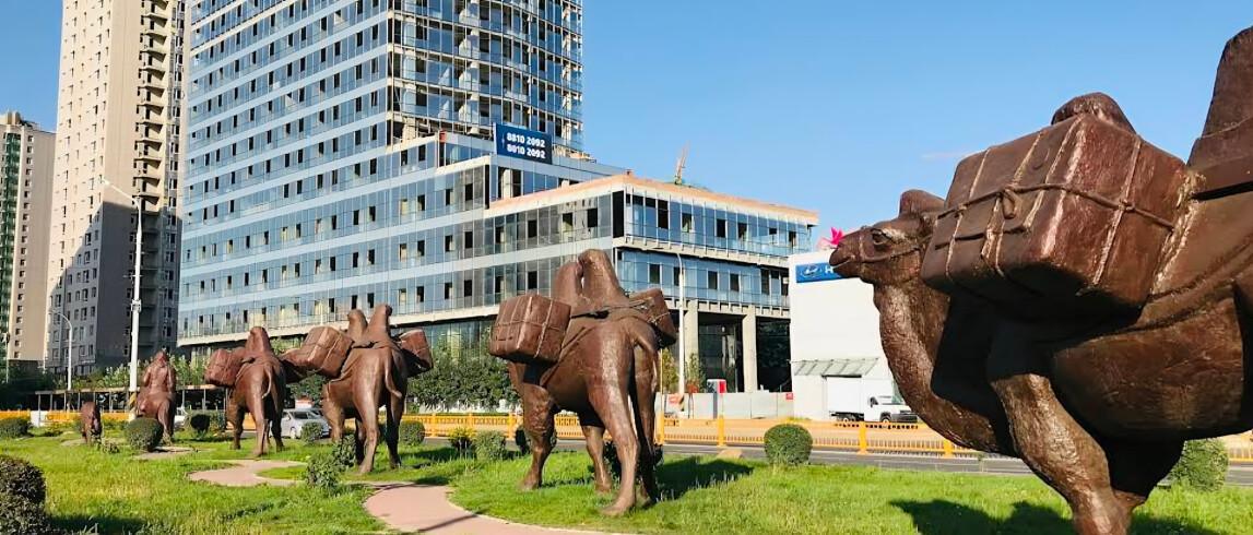 Camel Caravan Statue Camel Caravan Statue