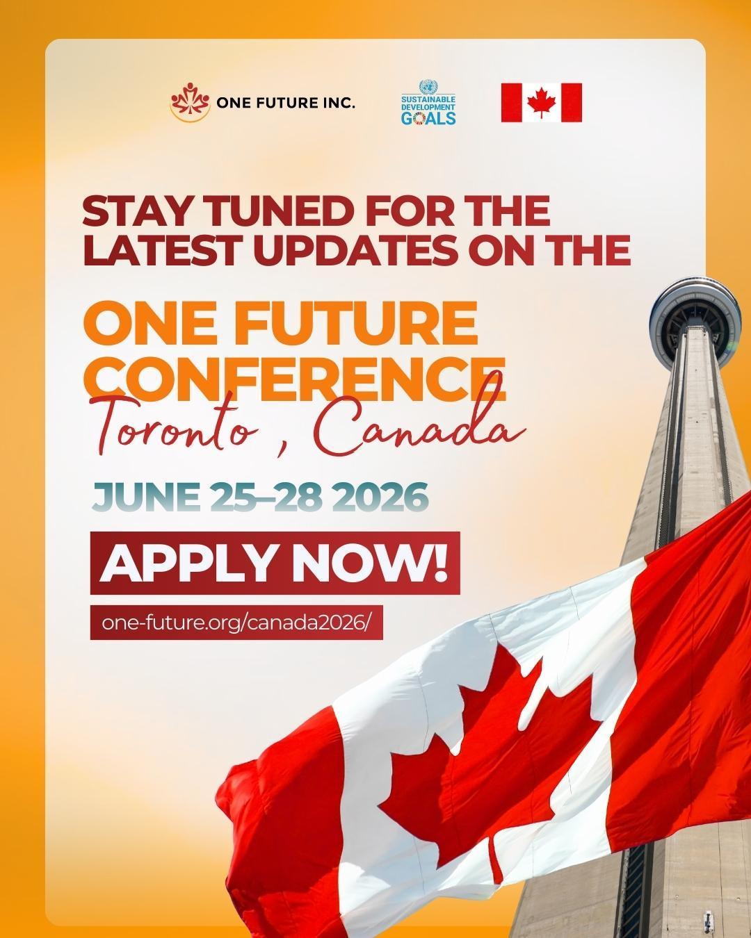 One Future Conference 2026 – Toronto, Canada