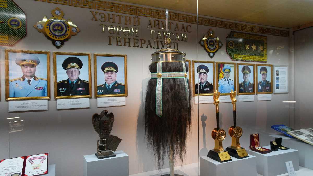 The New Khentii Province Museum in Chinggis City