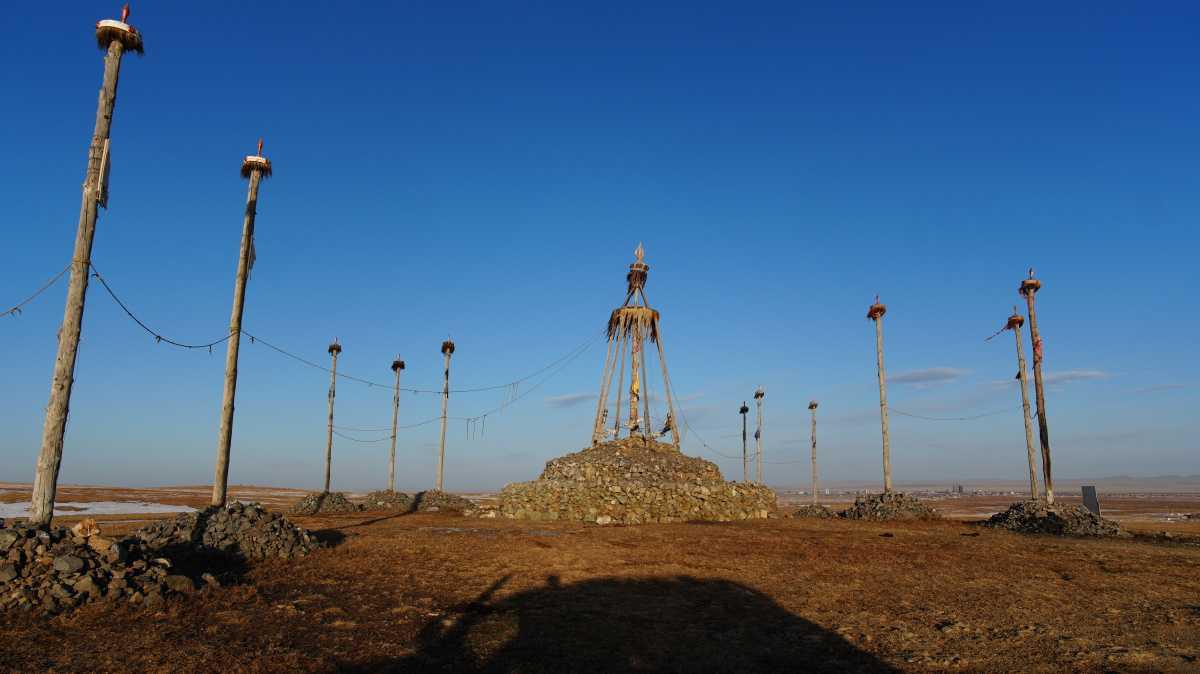 Sacred Ovoo and Nine White Banners of Khentii Province Sacred Ovoo and Nine White Banners of Khentii Province