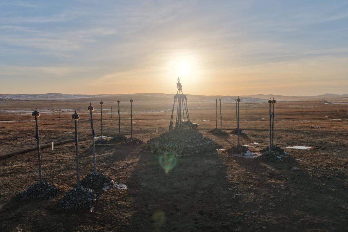 Sacred Ovoo and Nine White Banners of Khentii Province