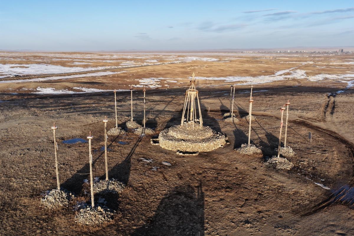 Sacred Ovoo and Nine White Banners of Khentii Province